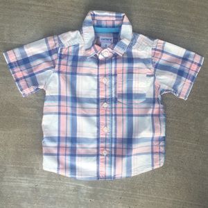 Carter’s button down, 9 months, EUC